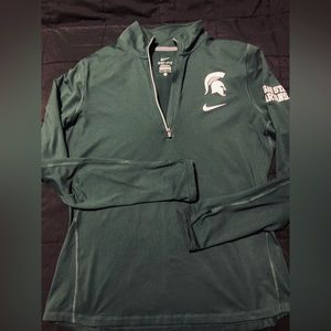 Michigan State Spartans Nike Dry Fit active top size large